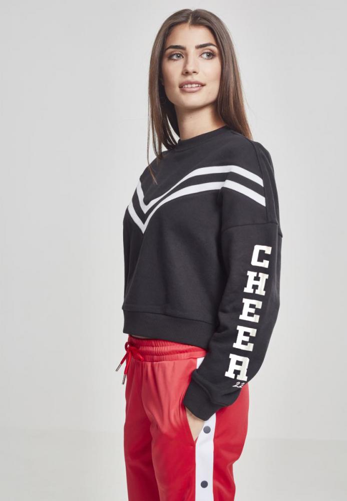 Urban Classics Pullover cheer schwarz von vorne